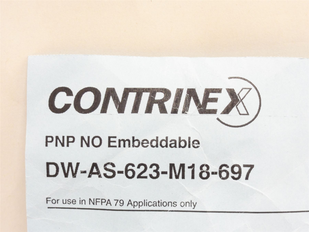 Contrines DW-AS-623-M18-697; Weld-Immune Prox-Sensor 10-30VDC