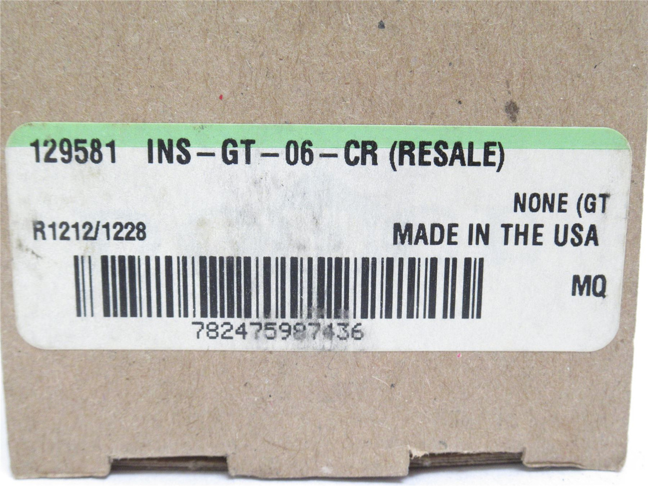 Dodge INS-GT-06-CR; Insert Bearing 1-3/8"ID Stk# 129581