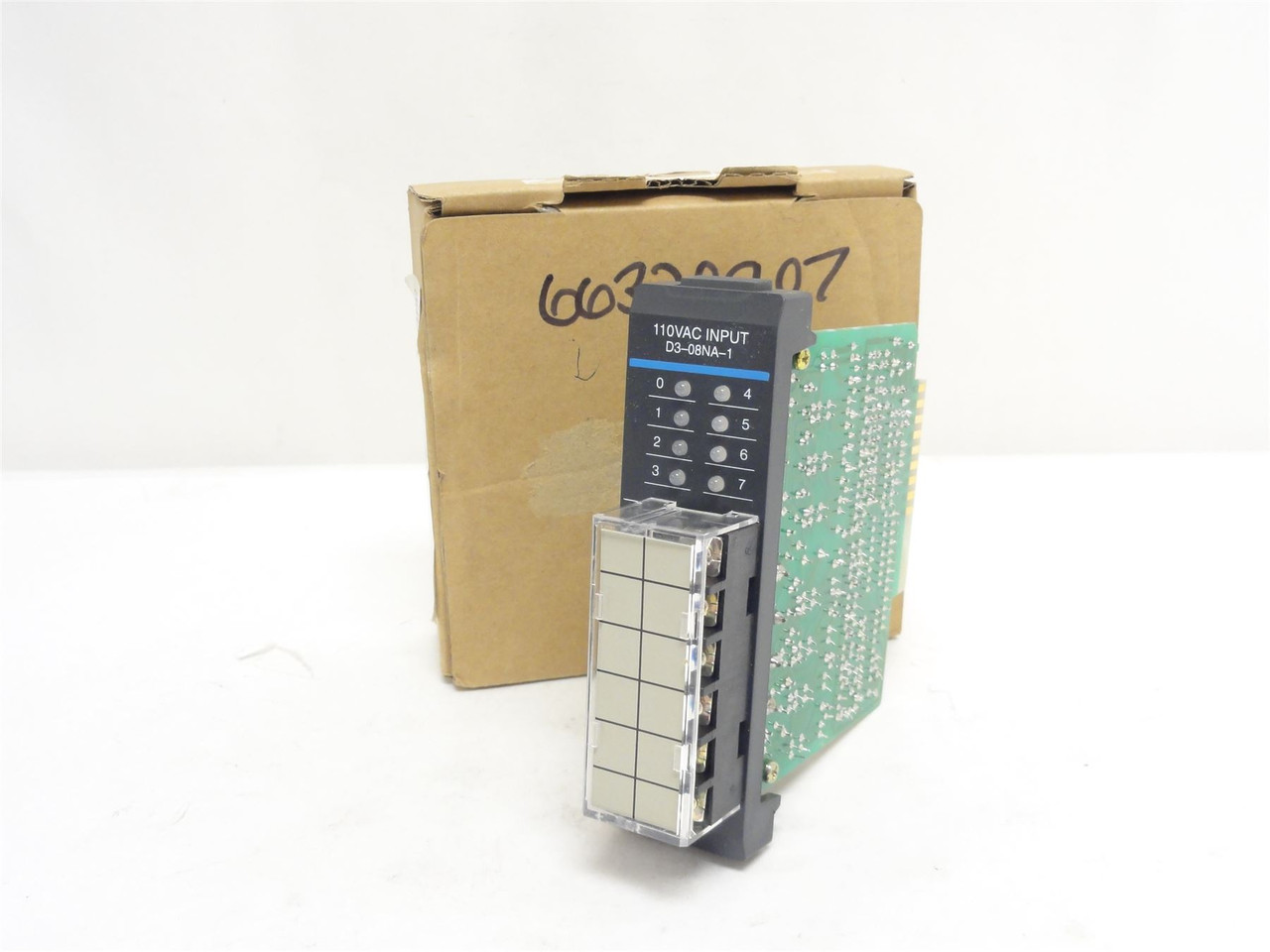 Automation Direct D3-08NA-1; Input Module; 8-Point; 120VAC/DC