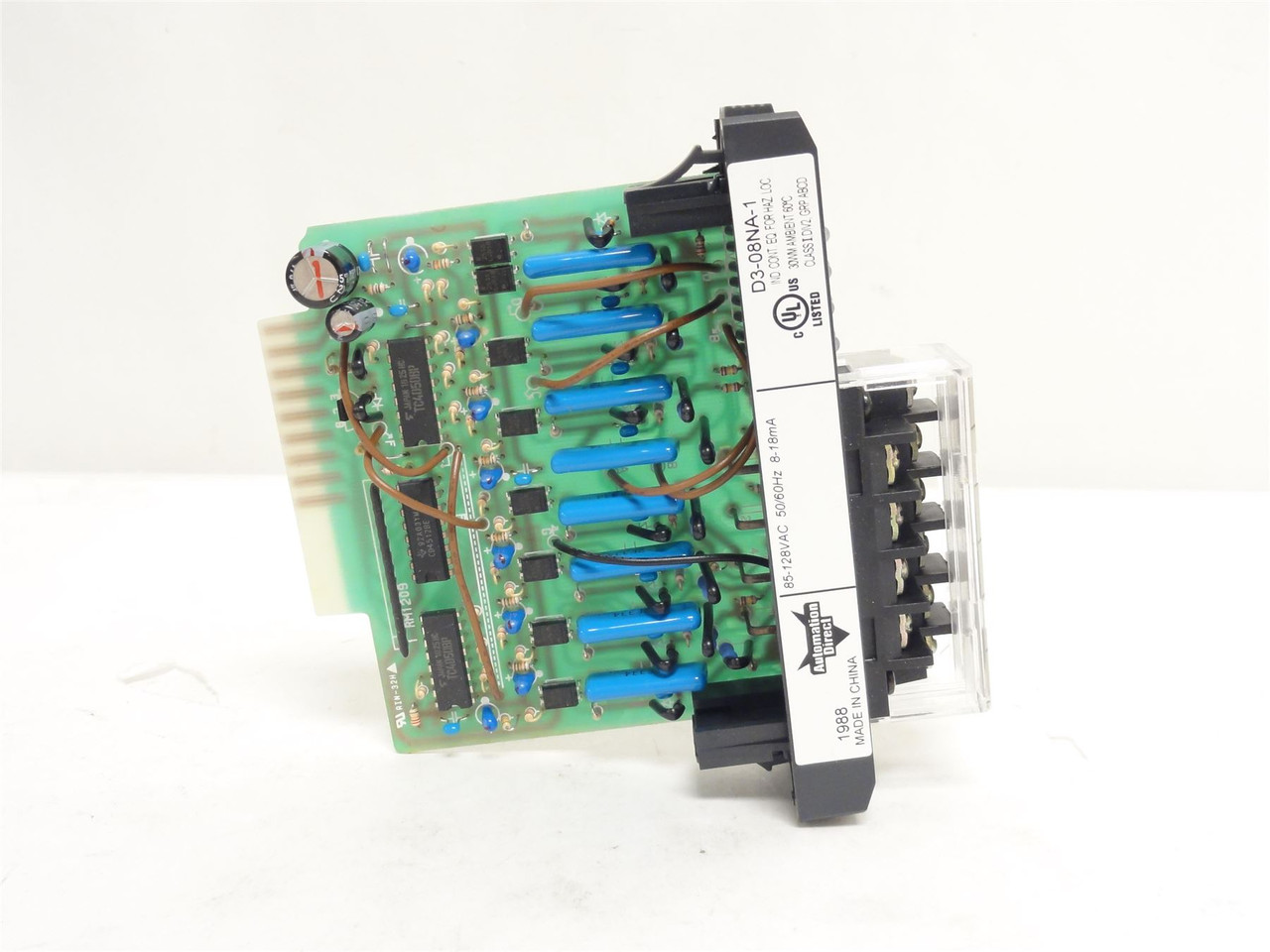 Automation Direct D3-08NA-1; Input Module; 8-Point; 120VAC/DC