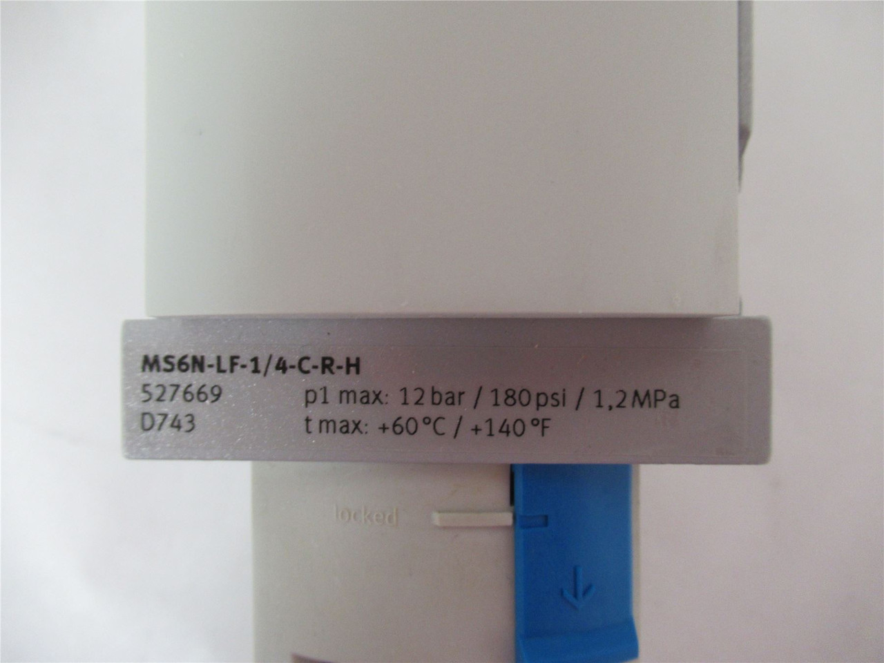 Festo MS6N-LF-1/4-C-R-H; FILTER. MS SERIES. SIZE 6; 527669