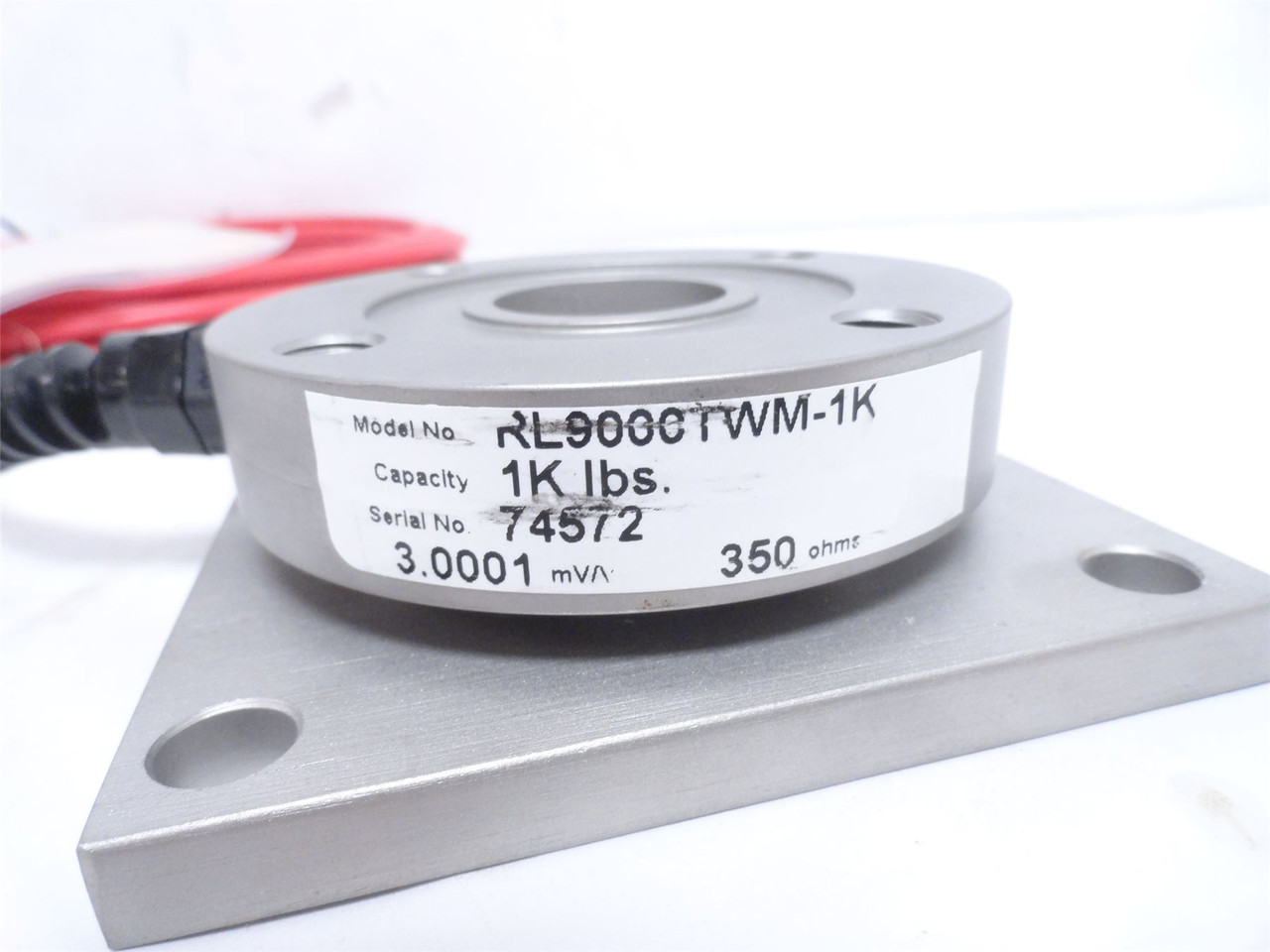 Rice-Lake RL9000TWM-1K; Compression Disk Weigh Cell 74572; 1K