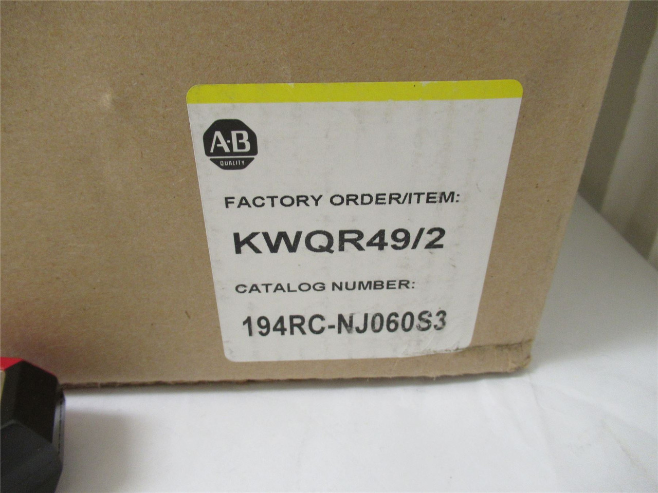 Allen-Bradley 194RC-NJ060S3; Disconnect Switch & Mechanisim