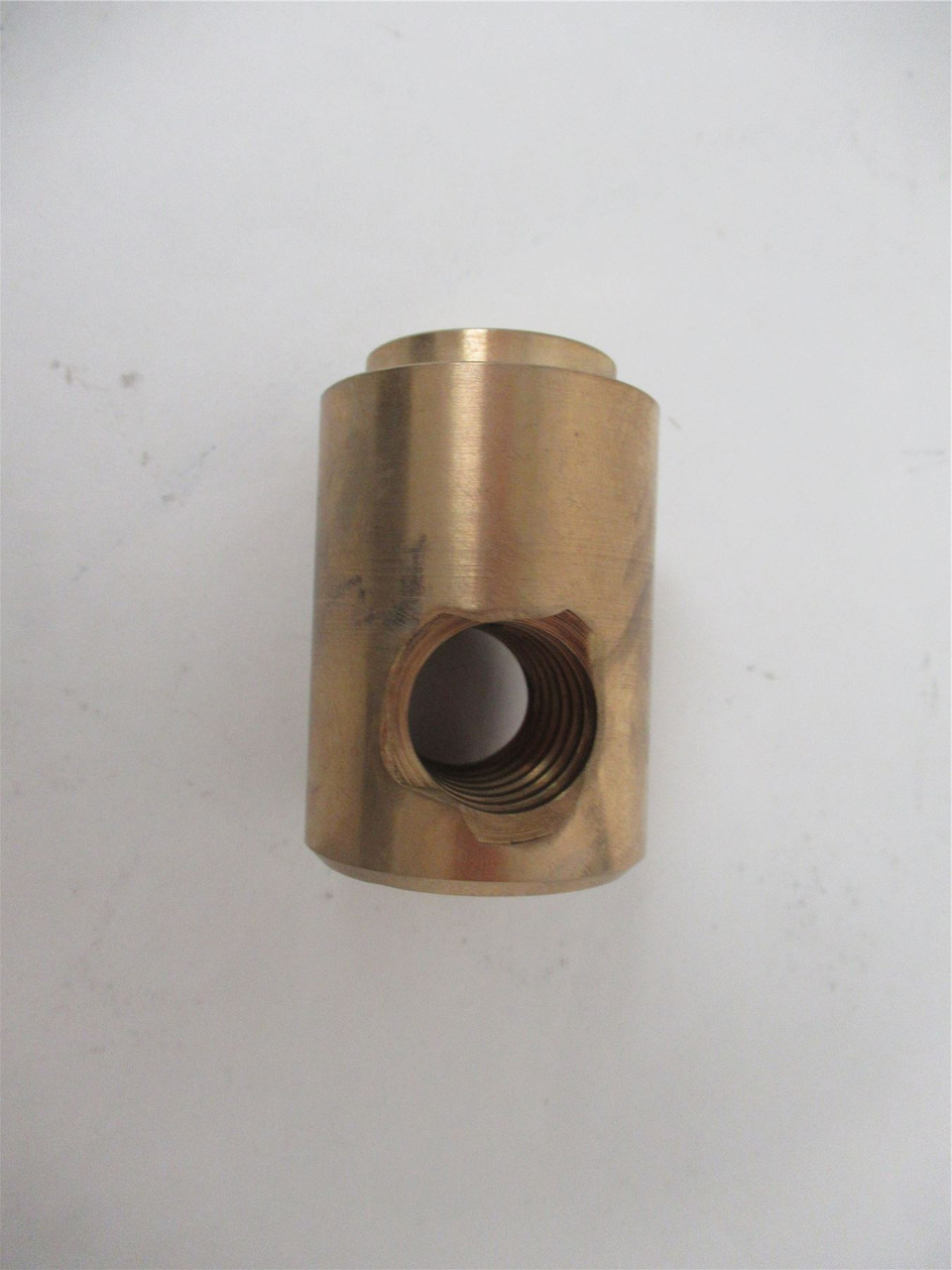 Marel 672433; NUT;F/WING CUTTER;HIGH YIELD LH Thread Brass