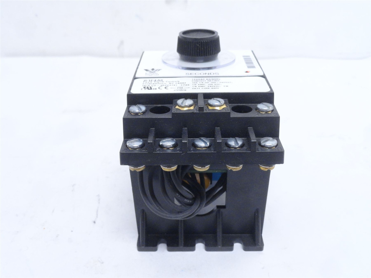 Eagle Signal BRE4A6; Analog Timer; 30s; 10A; 120VAC; 1/4HP