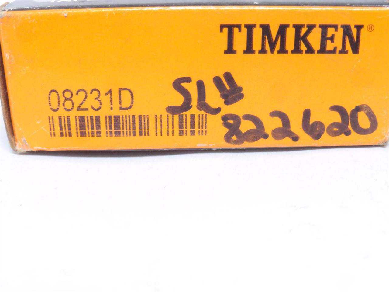 Timken 08231D; Tapered Roller Bearing Double Cup; 2-5/16"OD