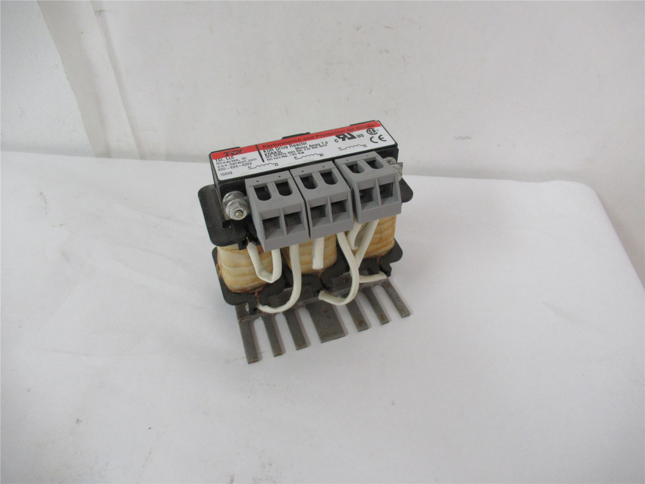 TCI KRDA3L; Drive Reactor 480V 3% Impedance 3-Phase