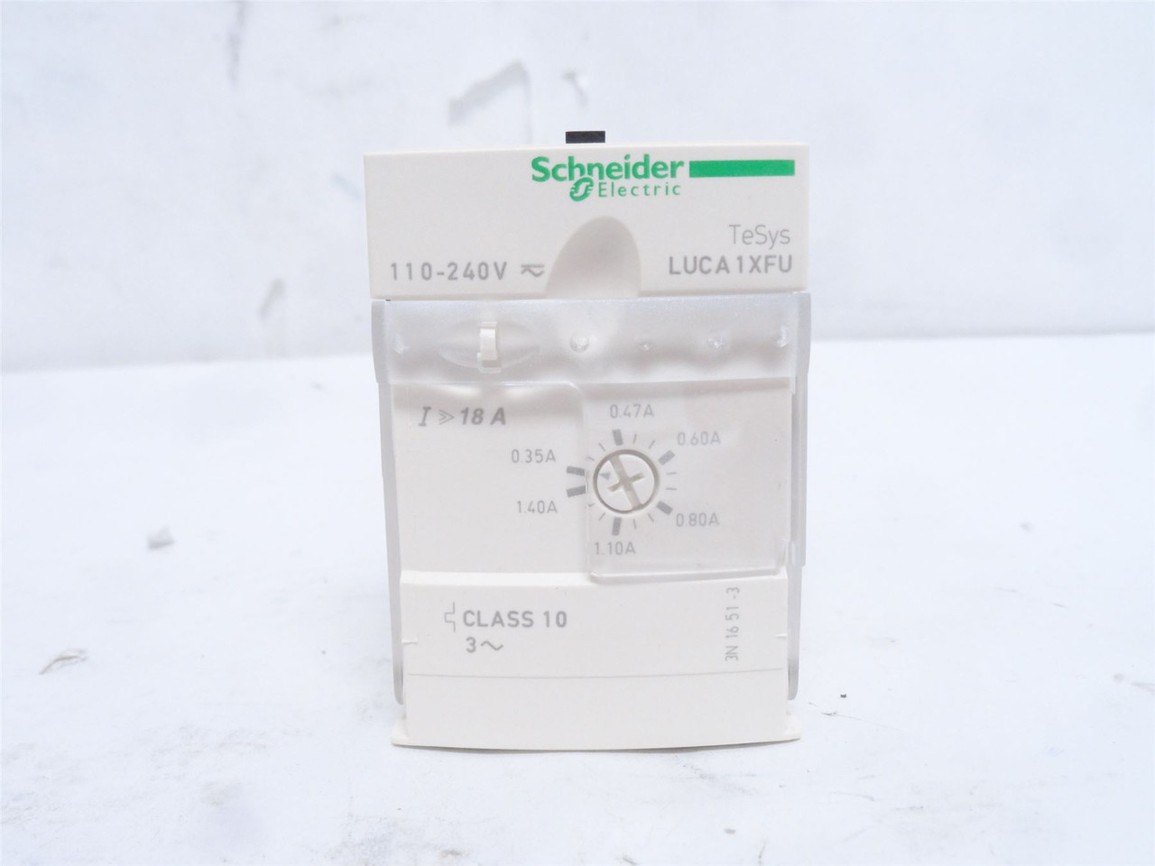 Schneider LUCA1XFU; Soft Start Control Unit 0.35-1.10A; 3PH