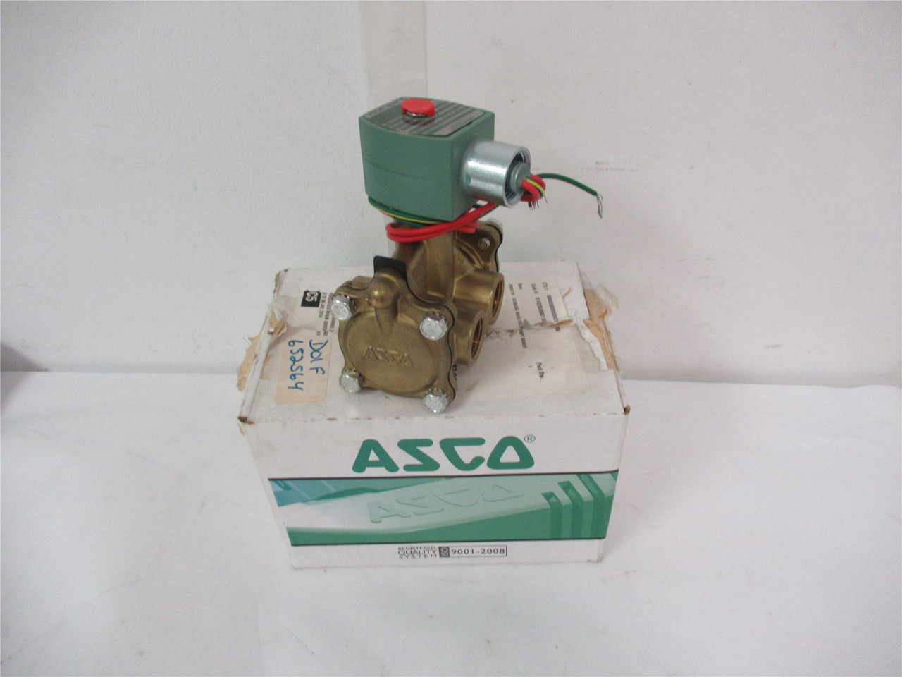 Asco 8316G066; Solenoid Valve 3-way 1/2" NPT 120/110VAC