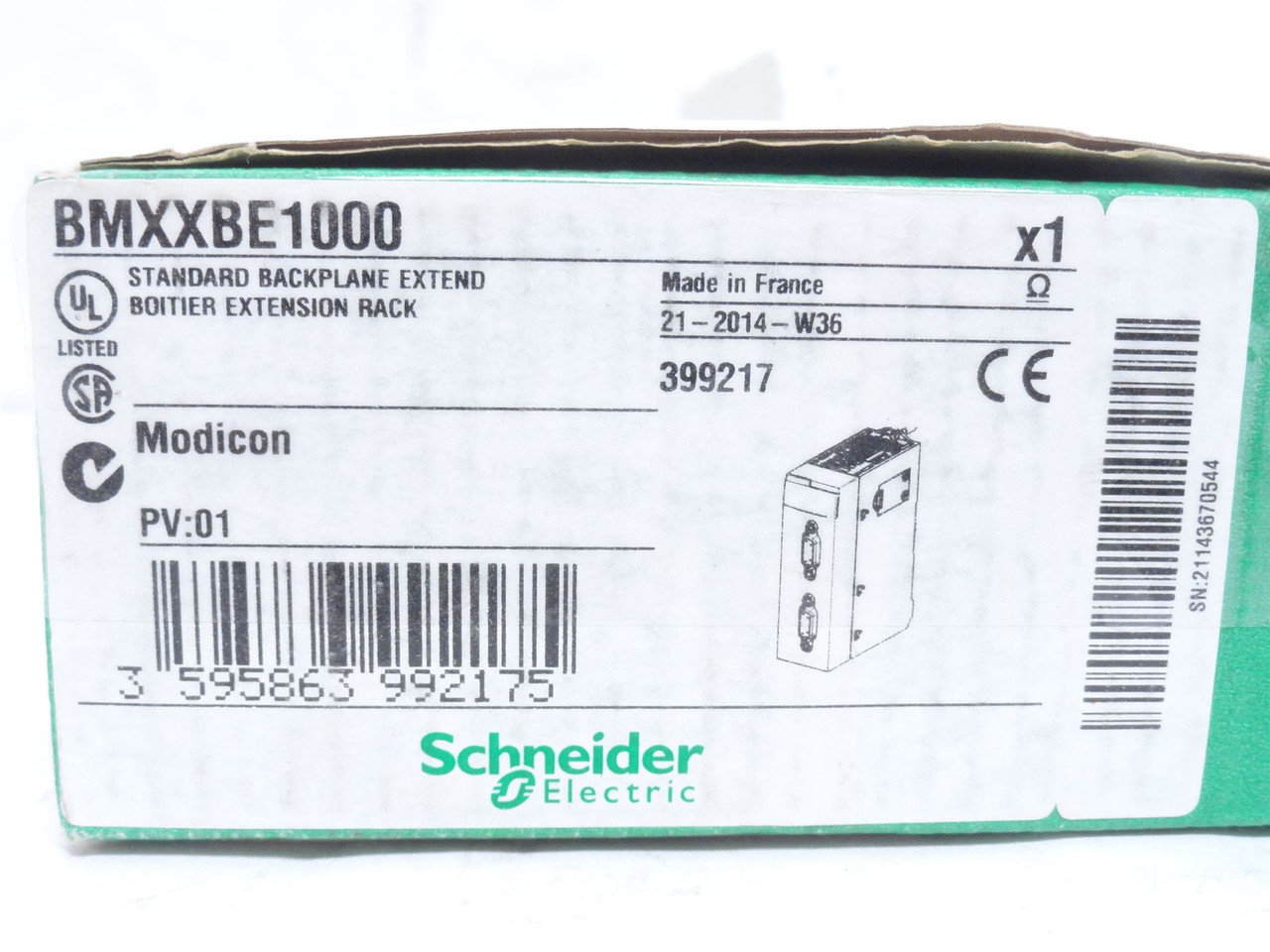 Schneider BMXXBE1000; Modicon M340 Backplane Expander