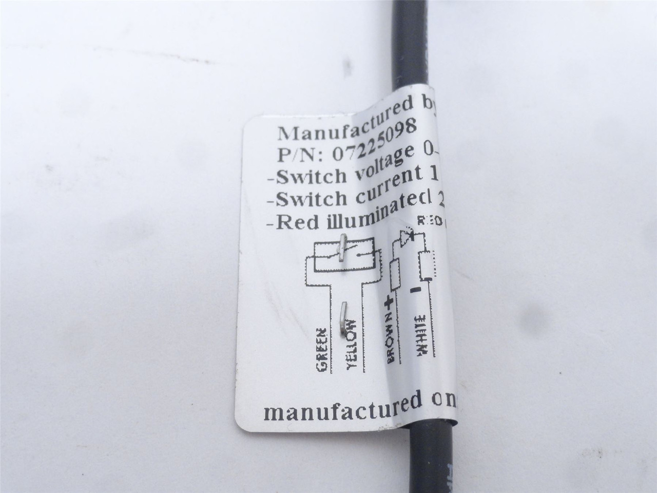 Stern 7225098; Concept Red Stop Switch; 24VAC/DC