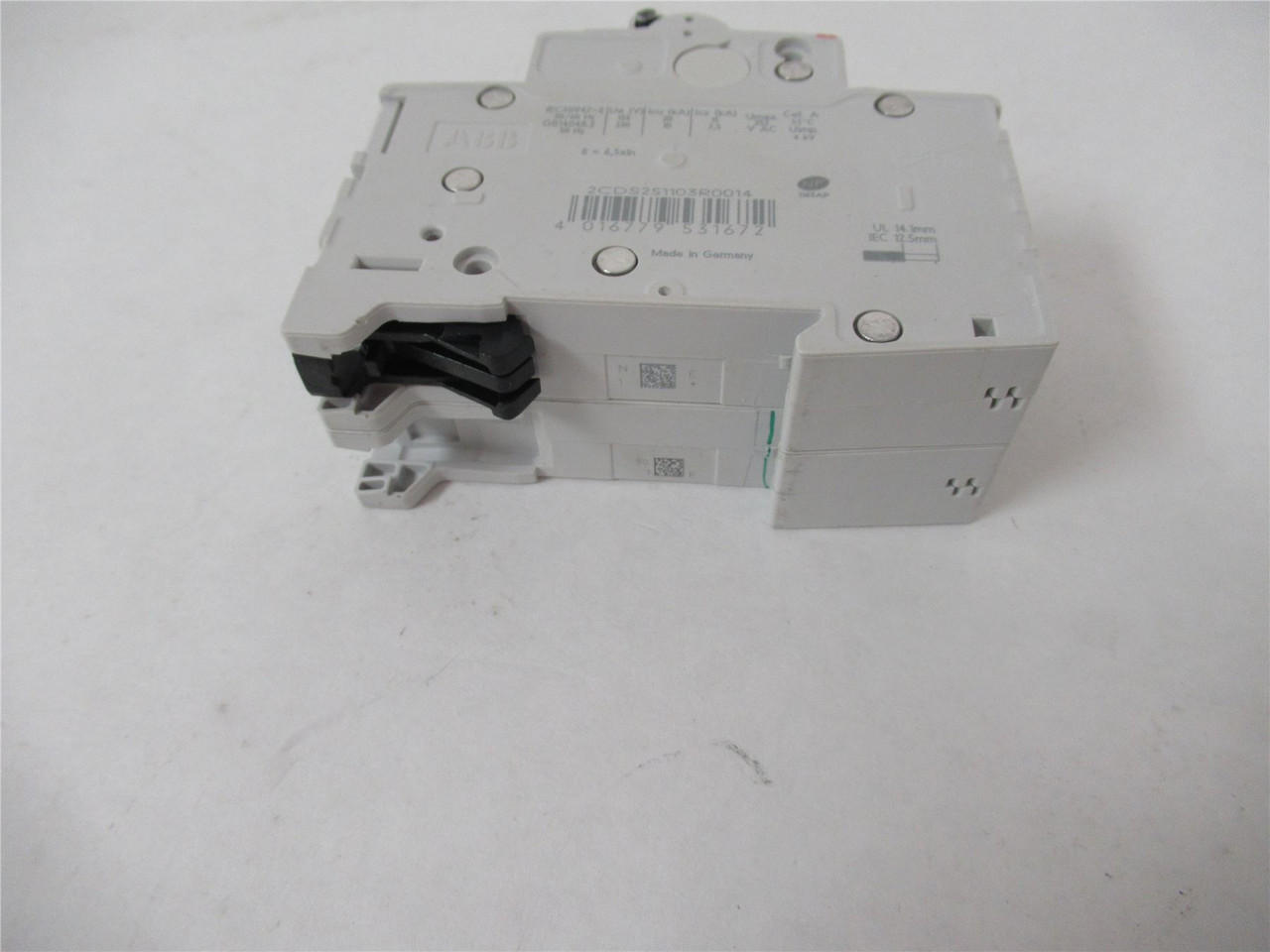 ABB S201-NA C1; Mini Circuit Breaker 0 2P C 1A