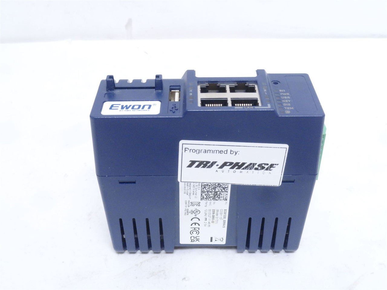 Ewon EC61330; Industrial VPN Ethernet Router; 12-24VDC