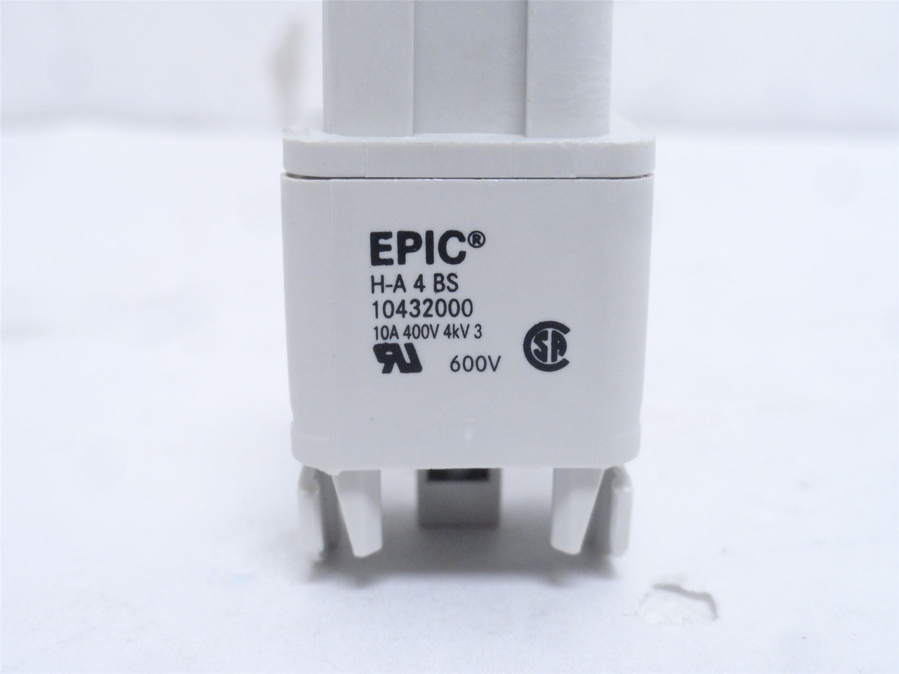 EPIC H-A 4 BS; Female Insert 10432000; 4+Ground Position Screw