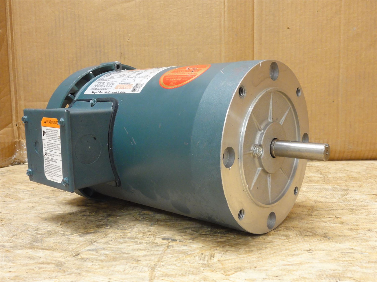 Regal-Rexnord 116749; AC Motor; 1HP; 230/460V; 1170RPM; 3PH