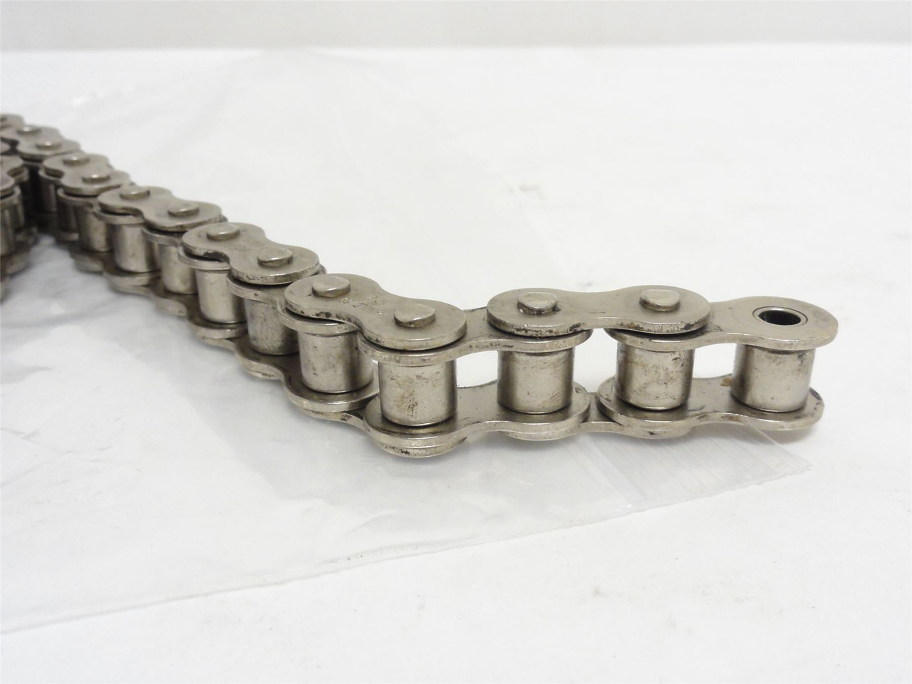 Renold 10B-6x6ft; Steel Roller Chain #10B; 6' Long; 5/8" Pitch