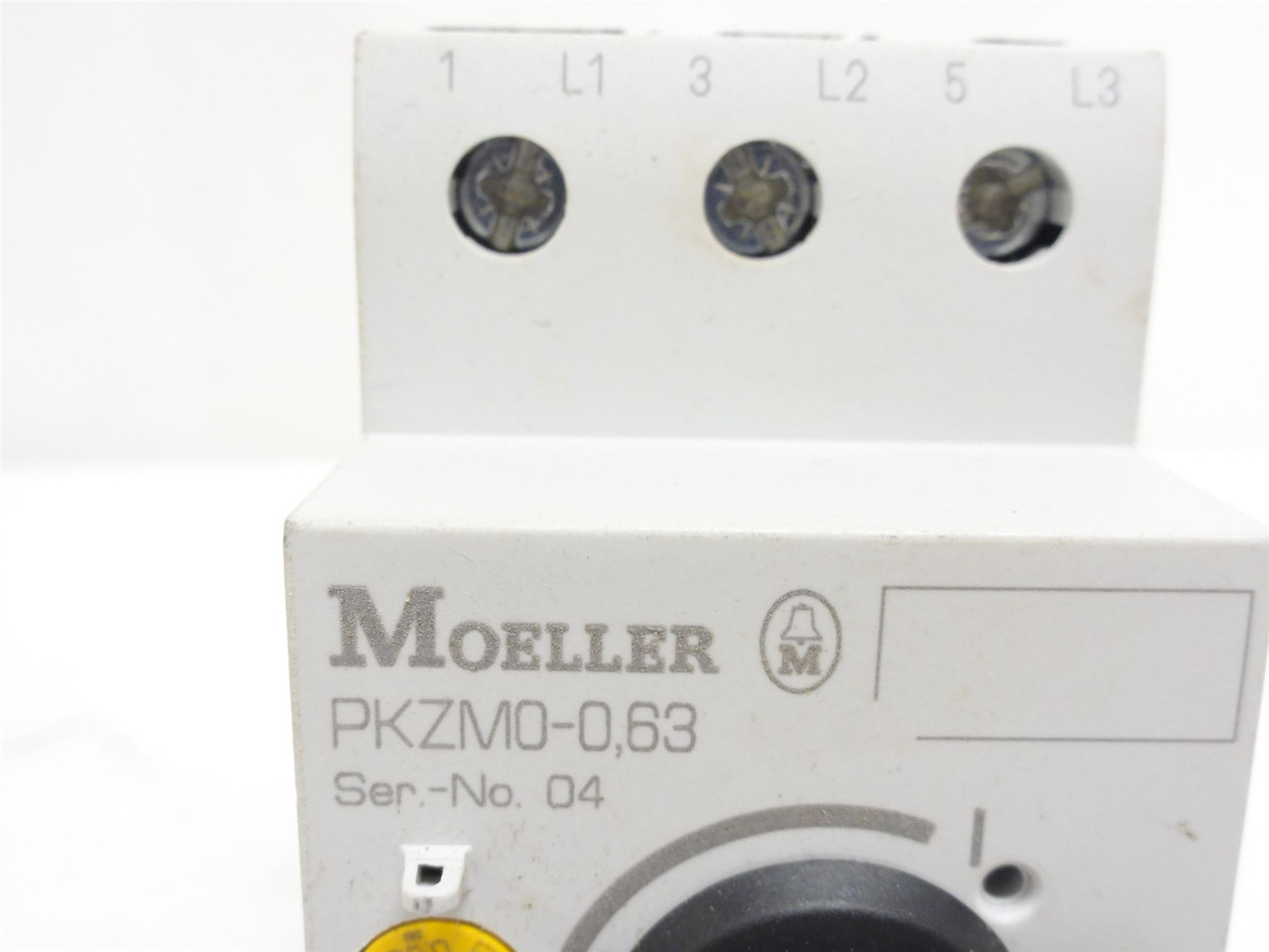 Moeller PKZM0-0.63; Manual Motor Starter 0.40-0.63A; 3P; 600V