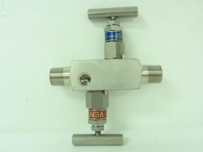 Schneider 7MF9011-4GA; Double Sut-Off Cock DN 5; 420bar
