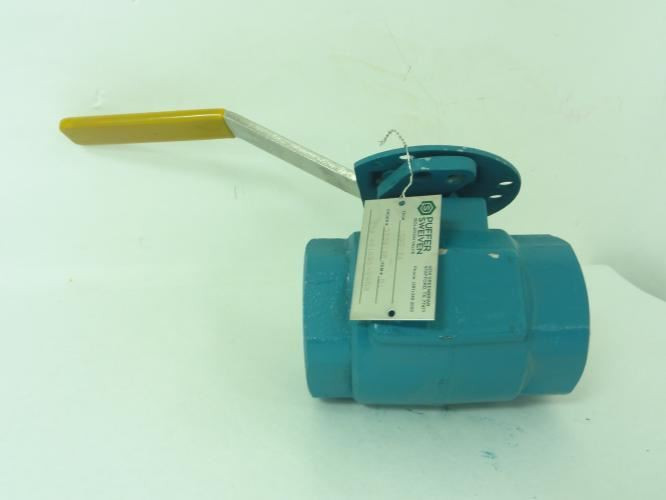 Puffer Sweiven 109012X; Ball Valve; 1-1/2" NPT; 3000 MOP;
