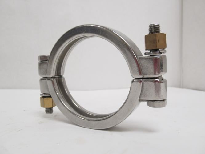 Sanitary Solutions SS13MHP-3-304; Bolted Clamp; SS-304; 3"