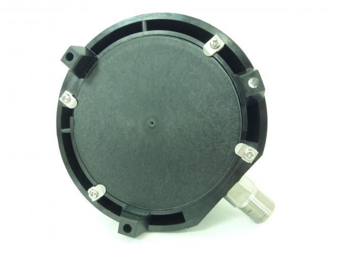 Reotemp PT45P1A2B1DTC3; Pressure Gauge; 0-1bar; 1/2"NPT