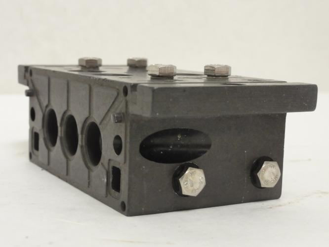 Parker P2V-B5M12PB ; Pneumatic Valve Manifold; 2-Station
