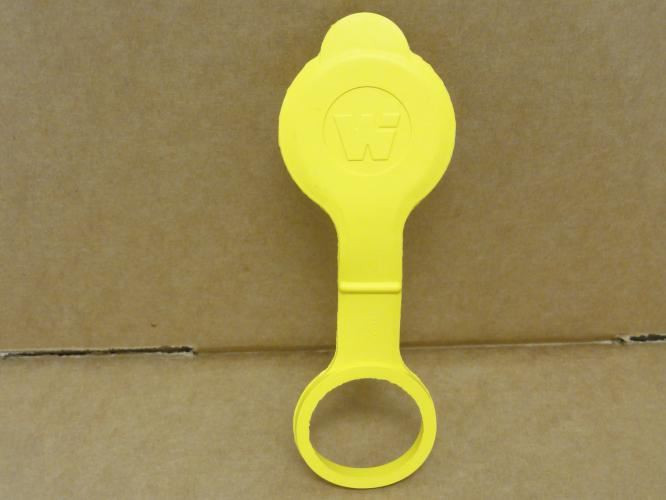 Woodhead 50W50; Connector Cap; Yellow; Rubber