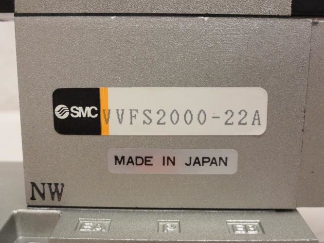 SMC NVFS2400-5F; Pneumatic Valve Assy; 0.15~1.0Mpa; 21-26VDC