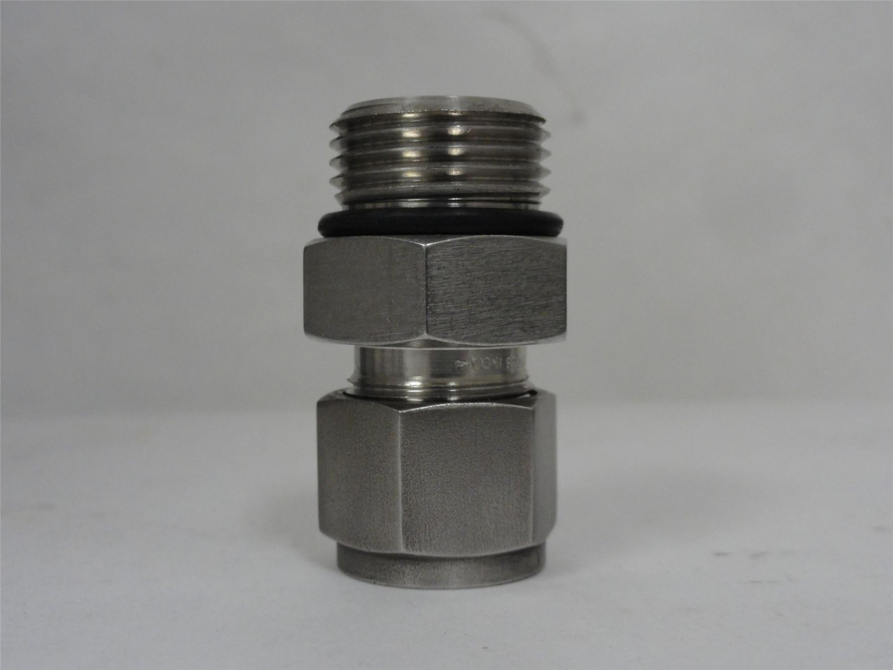 Brennan N6400-08-10-O-SS; Tube Fitting 7/8-14 Thread 1/2" Tube