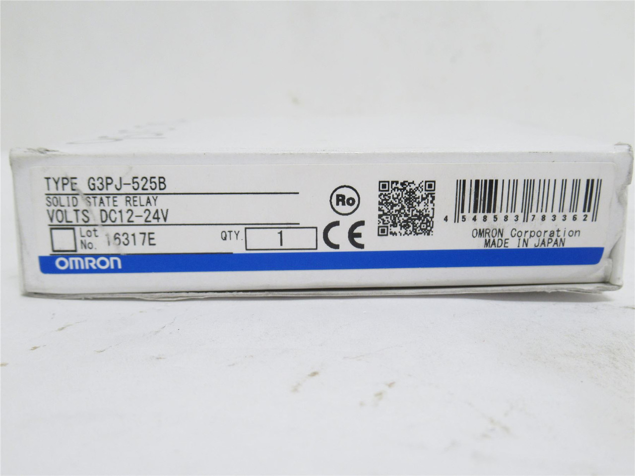 Omron G3PJ-525B; Solid State Relay 45 Amps; 1 Phase