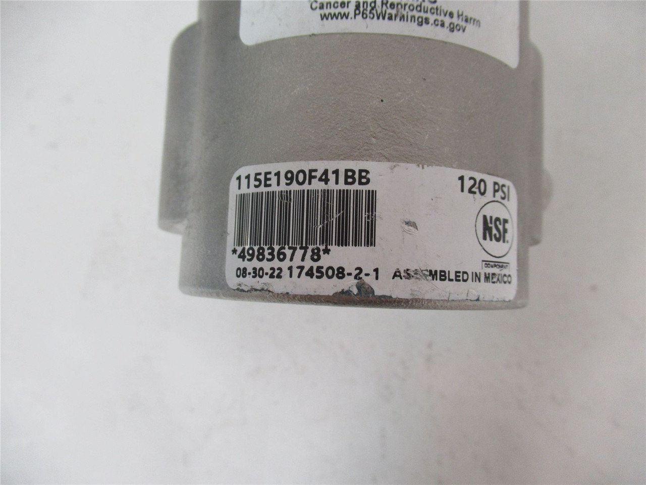 Procon  49836778; Booster Pump - LP Water 120PSI; 60k; 90k
