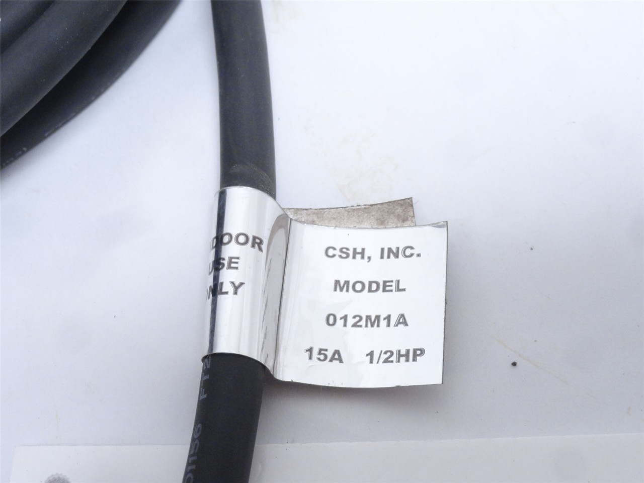 CSH 012M1A; Float Switch; 115/230VAC; 20' Wire