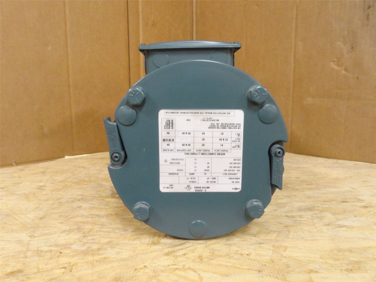 Baldor CEBM3558T-D; Brake-Motor; 2HP; 230/460VAC; 1760RPM; 3PH