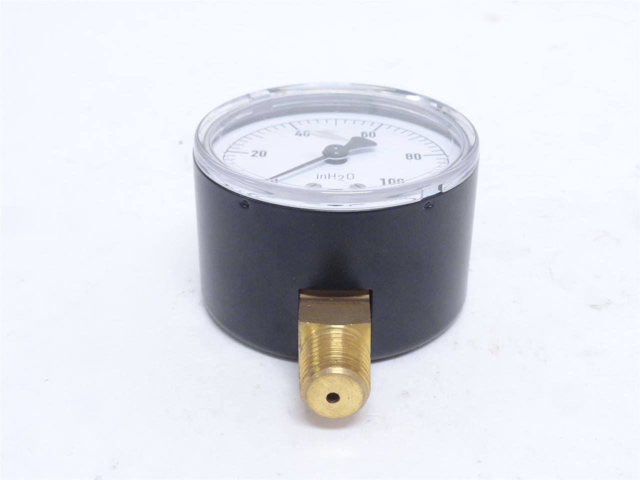 Noshok 25-200-10-INH2O; Dry Gauge; 0-100" H2O; 2-1/2" Dial
