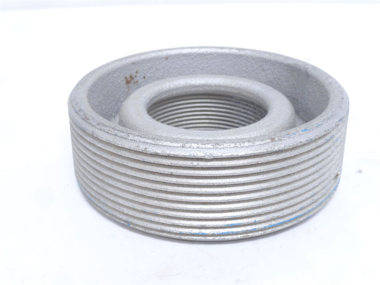Crouse-Hinds RE106; Threaded Reducer Bushing; 4NPT x 2NPT