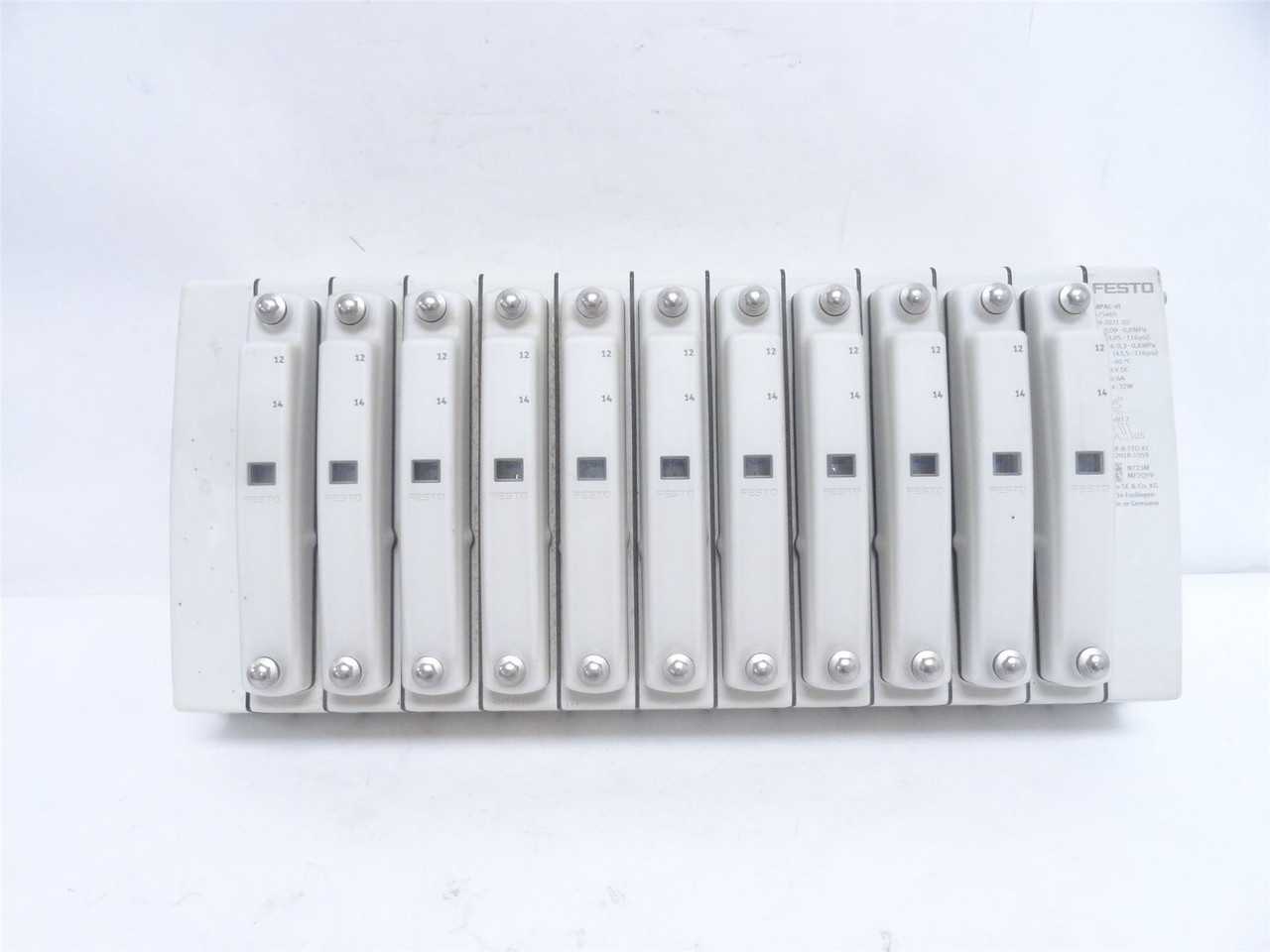 Festo 35P-MS1-BGGZRDRE-EWBEEWB-11J+FC; Valve Manifold Assembly