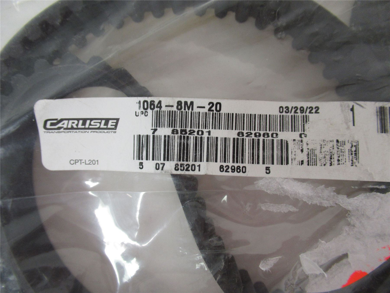 Carlisle 1064-8M-20; Belt 8M Tooth W 43.23"L  0.79 Thick