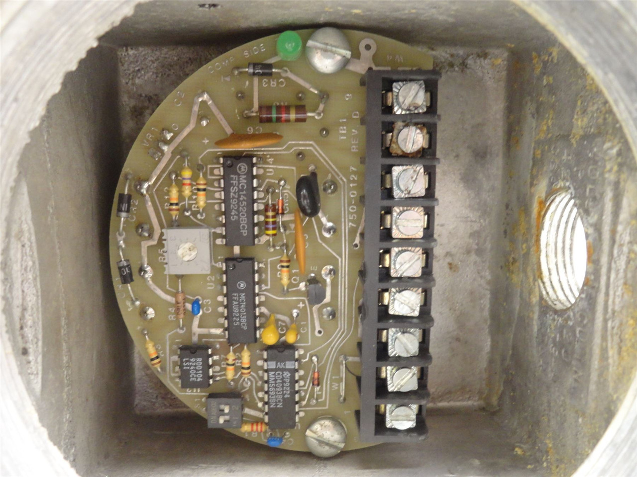 Electro-Sensors DR-1000; Digital Speed Switch; 115VAC; 3/4NPT