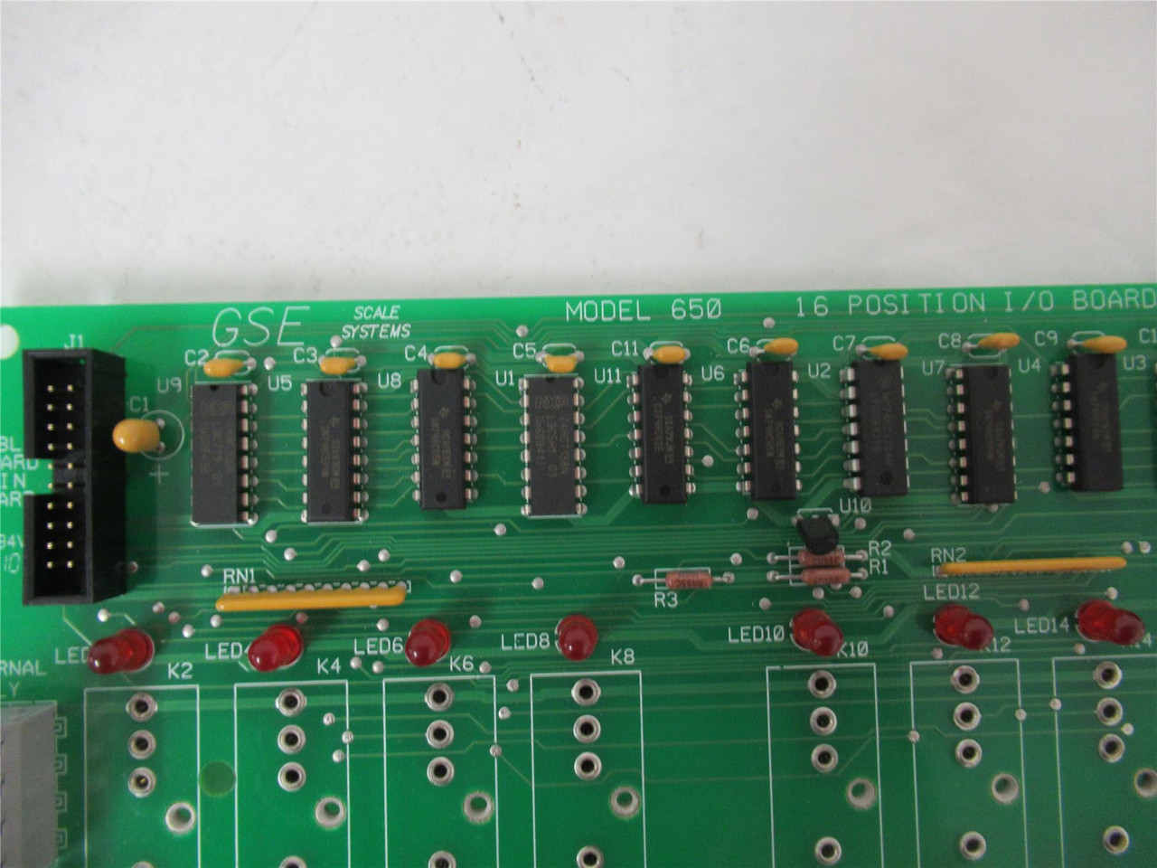 GSE 420819-31396; PC Board Model 650 16 Position I/O Scale