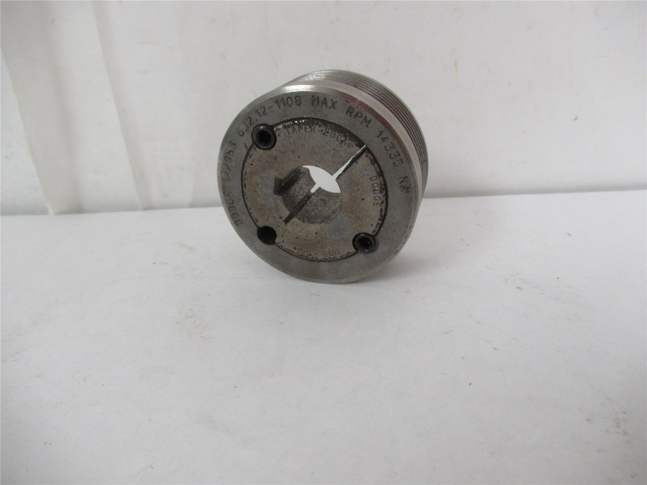Dodge 122953 6J2.12-1108; Belt Pulley w/bushing 5/8"ID