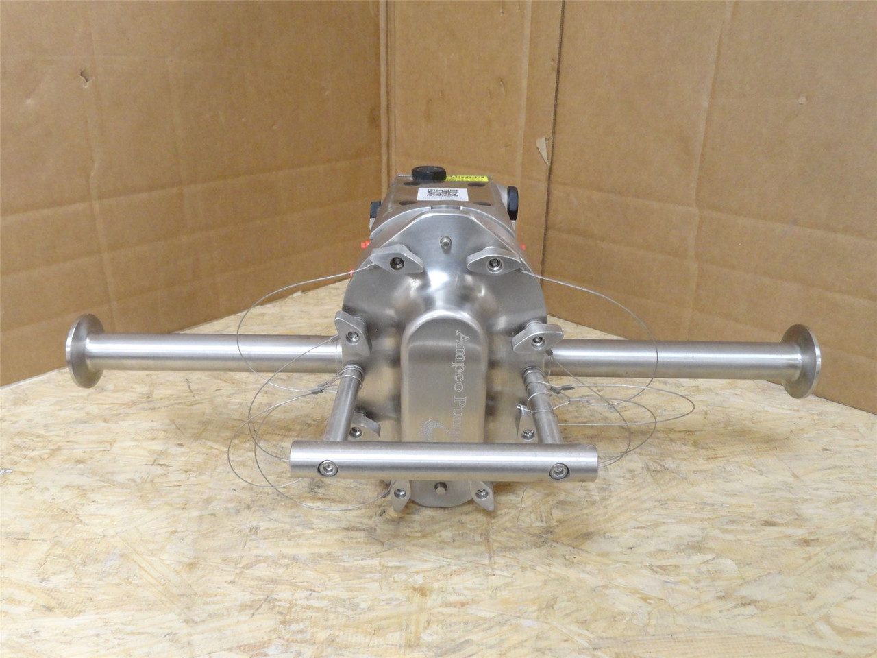 Ampco ZP1-015-0; Positive Displacement Pump; SS; 1-1/2" Clamp