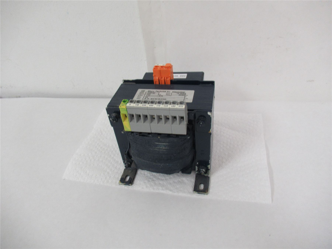 Weco Techniek 140640; Transformer 150VA; Pri-110-575V Sec-24V