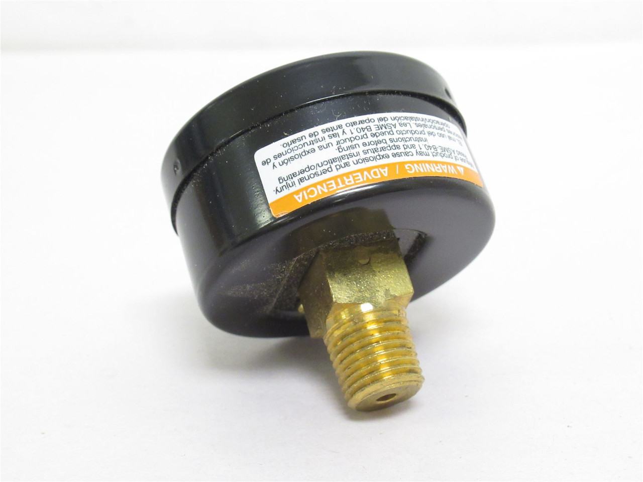 Industry-Std 5WZ38; Pressure Gauge; 0-100PSI; 2" Dial; 1/4NPT