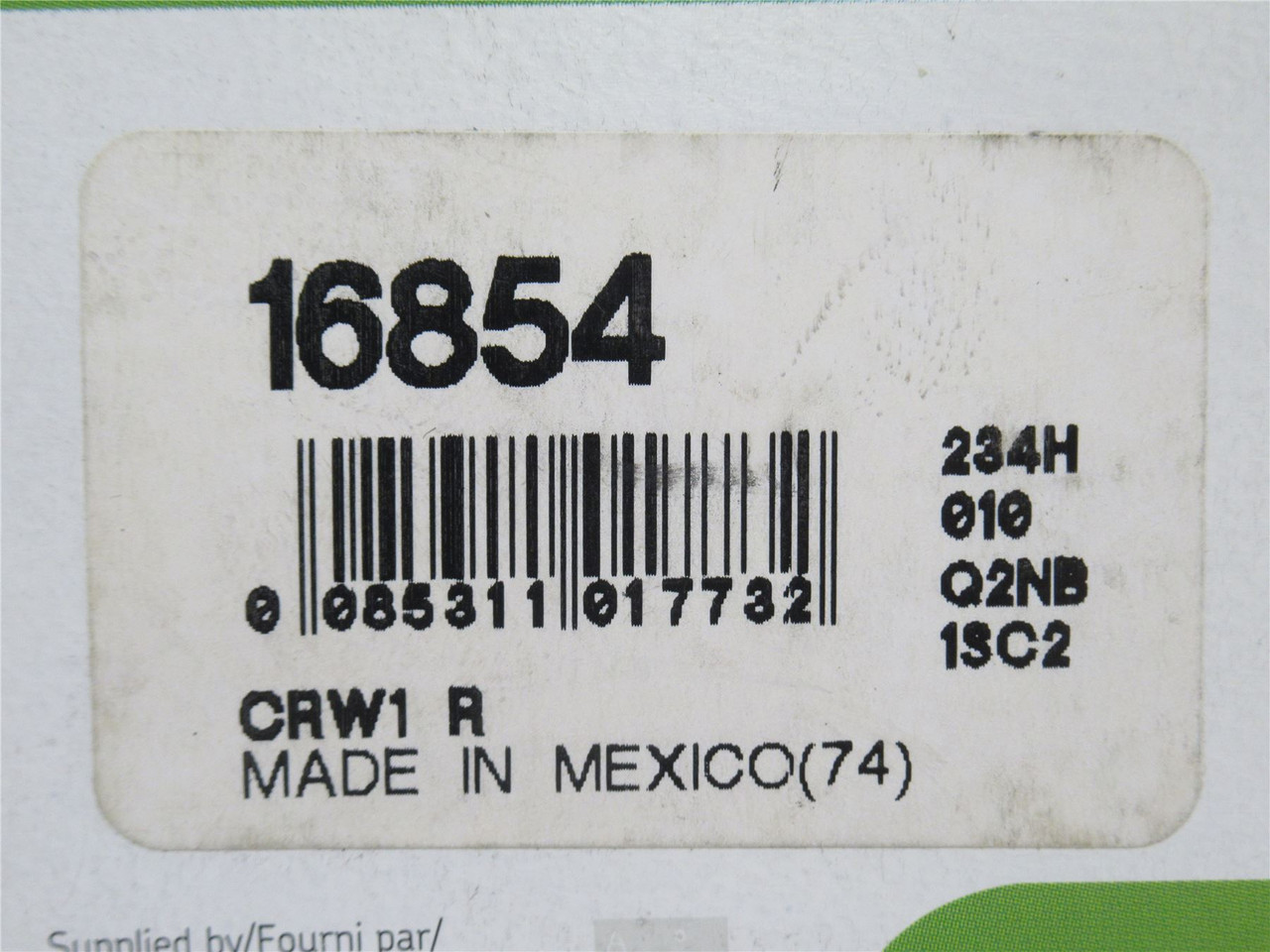 SKF 16854; Oil Seal; 1.68"ID x  2.716"OD x 0.313 in Wide