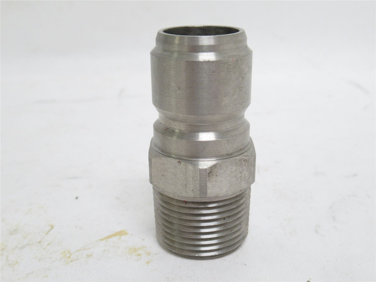 Foster 75MPS; Quick Disconnect Plug; SS; 3/4" Body x 3/4MNPT