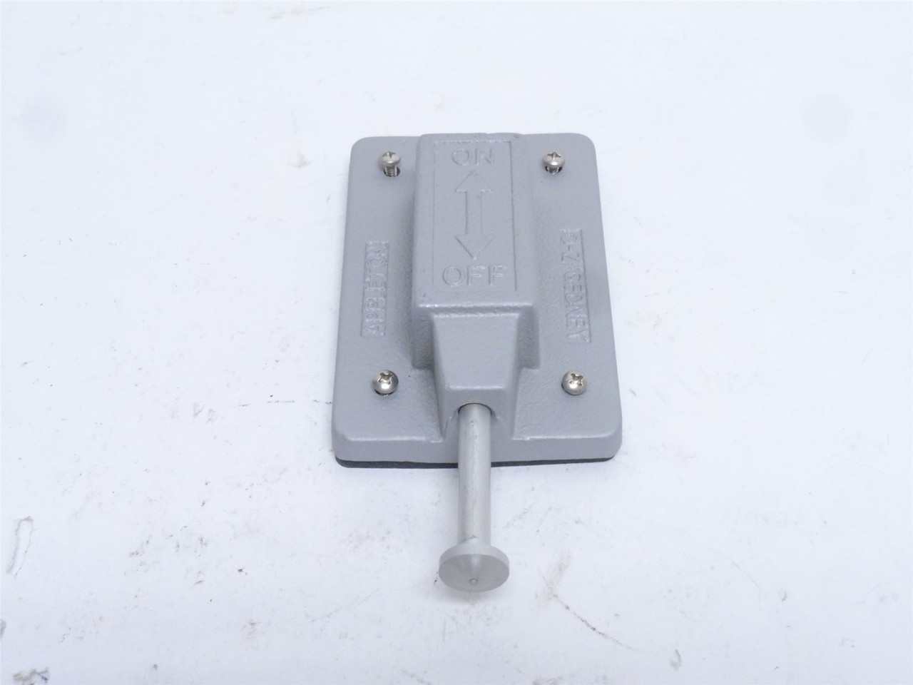 Appleton FSK1VTS; Malleable Iron Weatherproof Cover; 1-Gamng