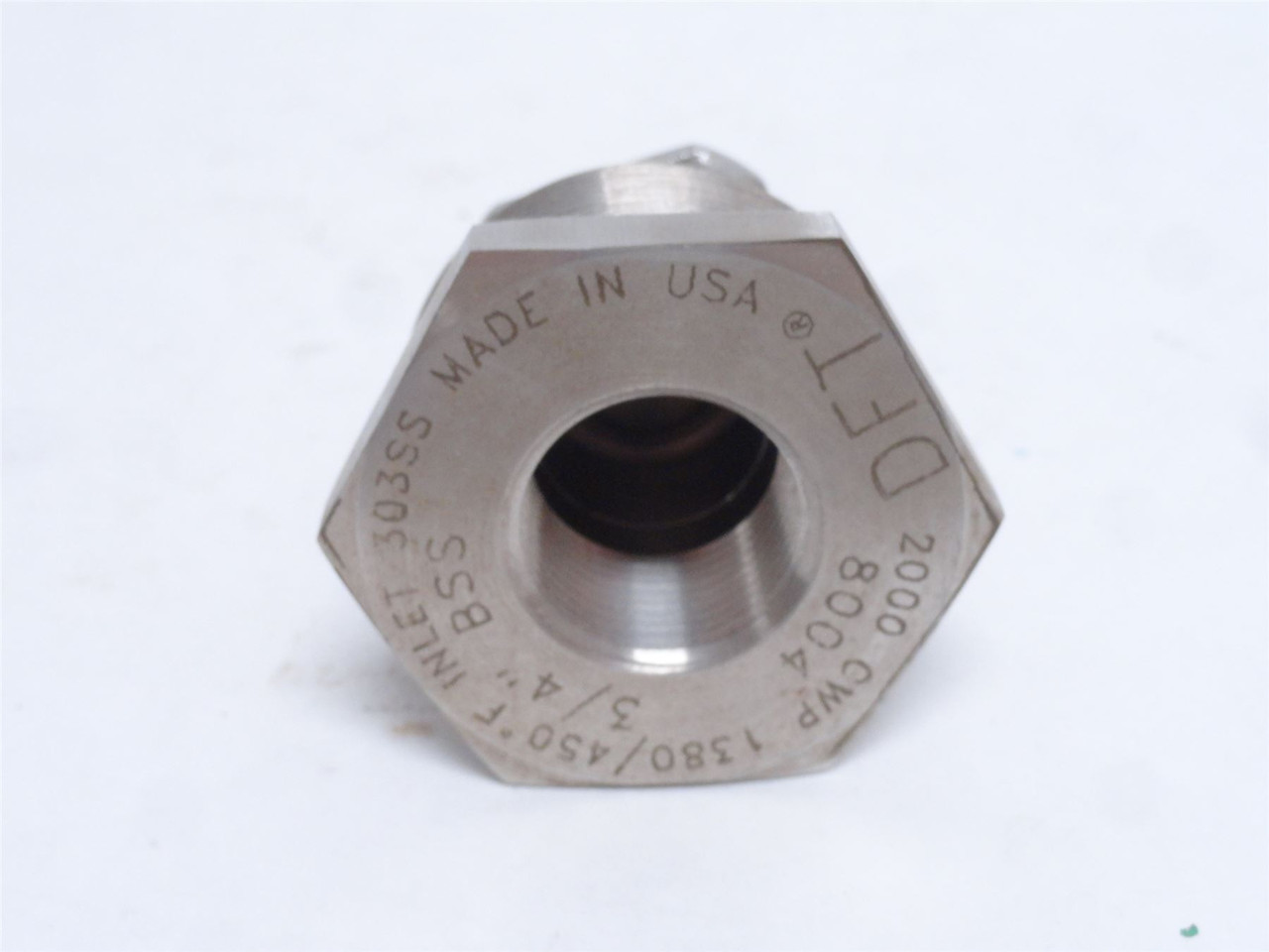 DFT BSS8004X3/4; In-Line Threaded Check Valve; 3/4NPT; 3/4BSA