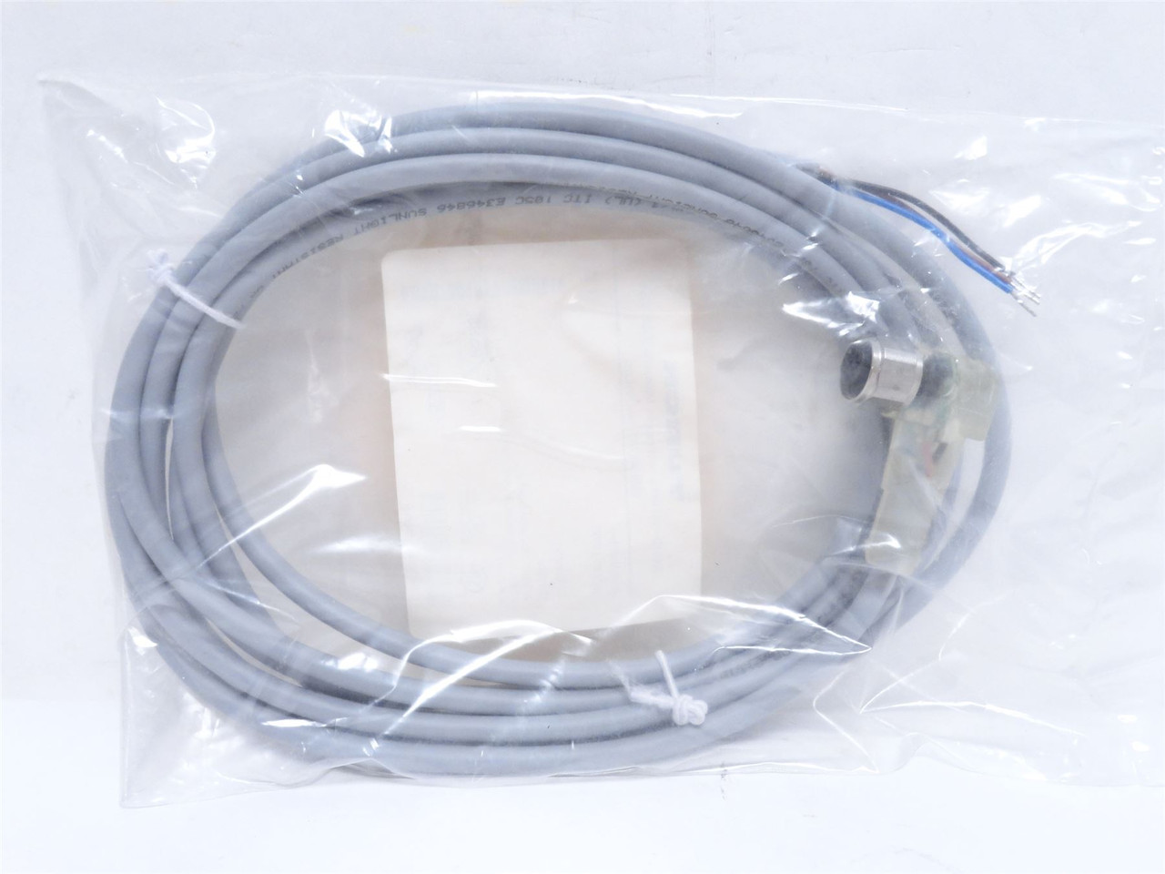 Turck WKV-4T-3-P7X2; Right-Angle Cordset U-37896; 3m Wire