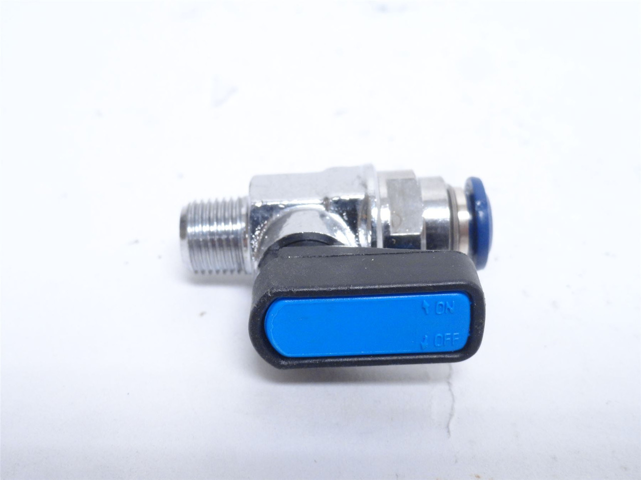 Aignep 86330-04-02; Two-Way Ball Air Valve; 1/8NPT x 1/4" PTC