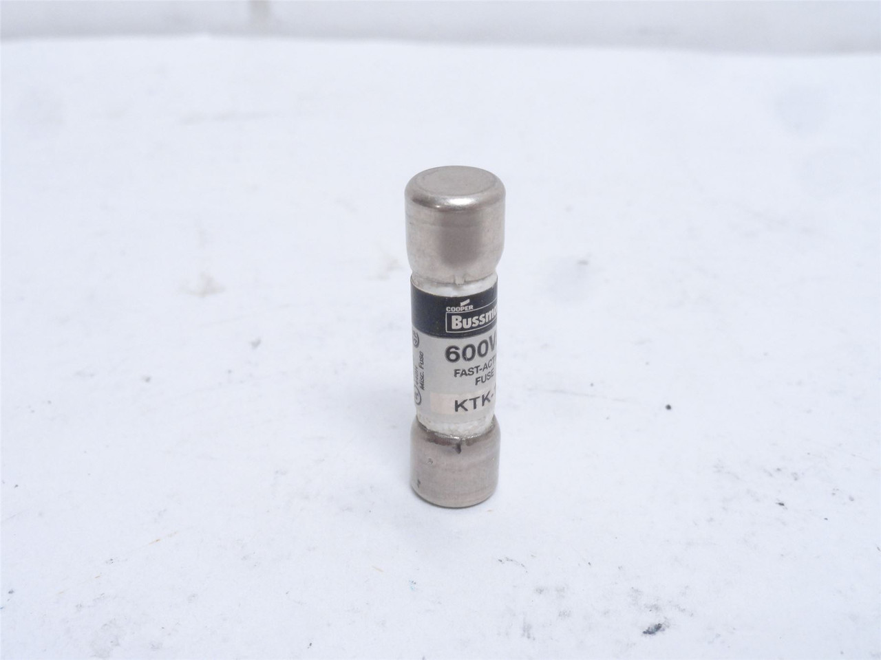Bussmann KTK-1; Fast-Acting Fuse; 1 Amp; 600VAC